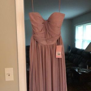 Birdy Grey Chicky Bridesmaid Dress in Mauve